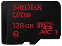 Karta 128 GB Sandisk microSDXC ULTRA 48MB/s Class 10 + Adapter SD 