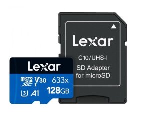 Karta 128 GB Lexar 633X microSDHC SDXC (V30) R95 - W45