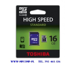 TOSHIBA MICRO SDHC 16 GB