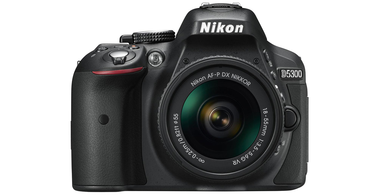 ー品販売 Nikon D5300 AF-P ダブルズームキット BLACK - カメラ
