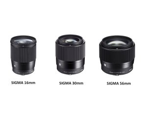 Porównanie obiektywów SIGMA 16mm, 30mm, 56mm