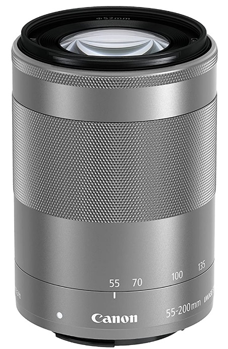 Canon EF-M 55-200mm f/4.5-6.3 IS STM - Silver