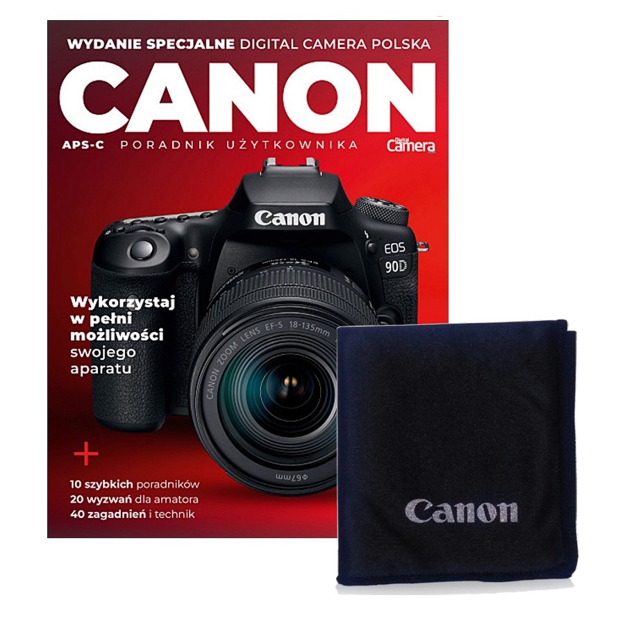 Canon - Poradnik użytkownika + ściereczka
