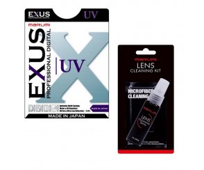 Filtr UV Marumi EXUS 77mm MUV77 + zestaw czyszczący 