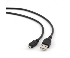 KABEL MICRO USB 2.0 CCP-MUSB2-AMBM-0.3M CABLEXPERT BLACK