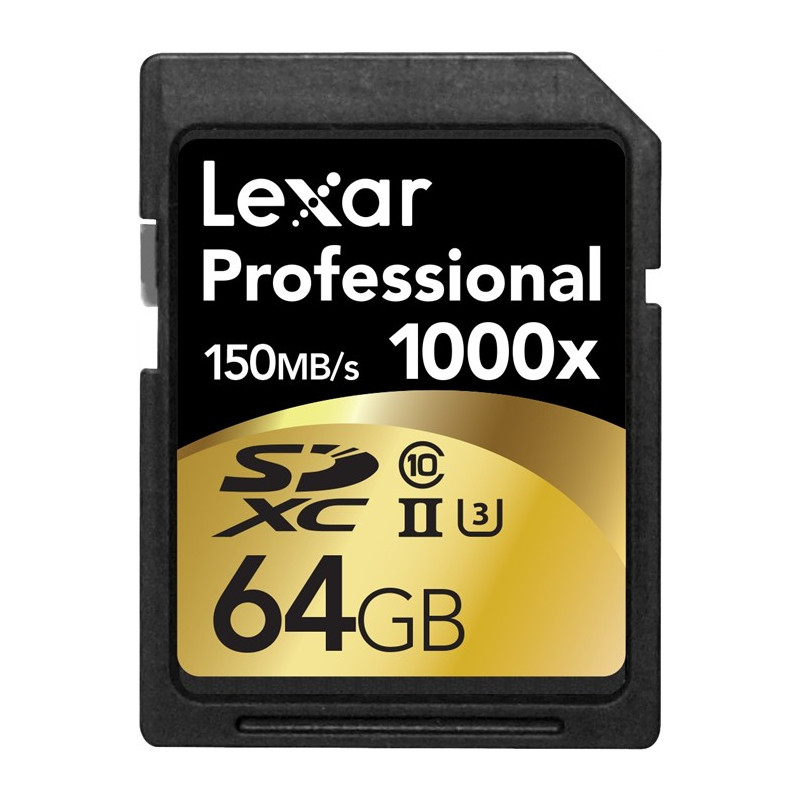 KARTA 64GB SDHC LEXAR PRO 1000X R150 W90 
