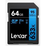 KARTA Lexar SDXC 64GB 95MB s UHS-I U1 C10 633x ALLEGRO