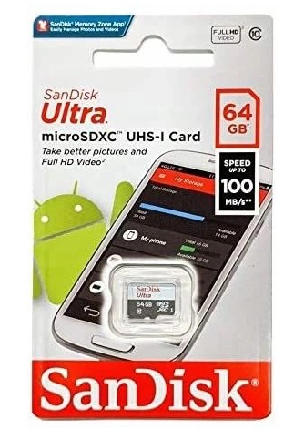 KARTA micro SDHC 64 GB SANDISK ULTRA MICRO