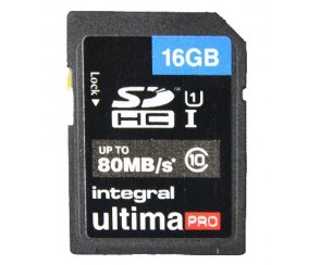 KARTA PAMIĘCI INTEGRAL 16GB SDHC CLASS 10 80MB s 