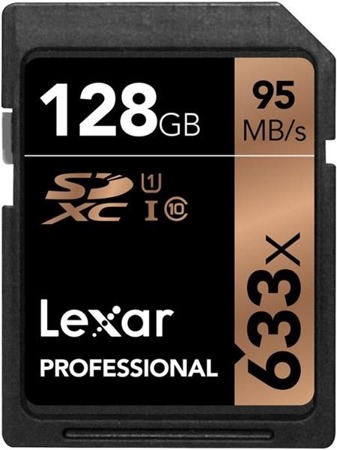 KARTA PAMIĘCI LEXAR SDXC 128GB 633X (95MB S)