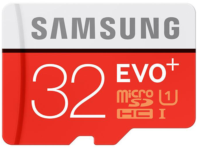 KARTA PAMIĘCI SAMSUNG EVO+ 32GB MicroSDHC + ADAPTER SD R95/W20/U1