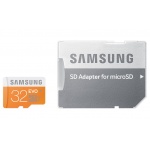 KARTA PAMIĘCI SAMSUNG EVO MicroSDHC 32GB + ADAPTER/ 95MB/S KL.10