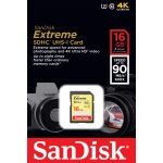 Karta pamięci Sandisk SDHC 16 GB EXTREME 90MB s C10 UHS-I U3 