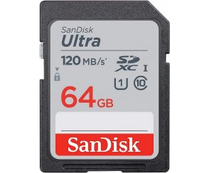KARTA SANDISK 64 GB SDHC/10 120MB/S 64GB