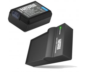 Ładowarka DC-USB do akumulatorów NP-FW50 + Akumulator NEWELL NP-FW50
