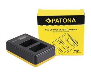 Ładowarka do akumulatorów PATONA Dual LCD USB do Sony NP-FW50