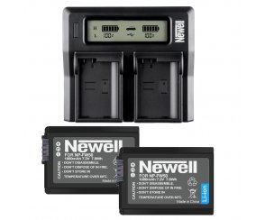 Ładowarka Newell Dual Charger do Sony NP-FW50 + 2x akumulator NEWEL NP-FW50