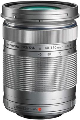 Olympus M.Zuiko Digital ED 40-150 mm f 4.0-5.6 R - srebrny
