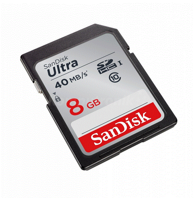 Secure Digital (SDHC) 8GB SanDisk Ultra 40 MB/s UHS-I
