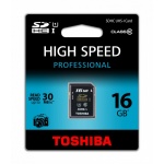 KARTA TOSHIBA 16 GB 30MB/S HIGH SPEED