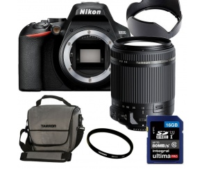 ZESTAW APARAT Nikon D3500 +18-200 TAMRON VC +AKCESORIA ALLEGRO