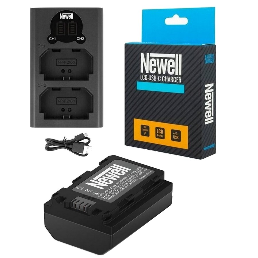 Zestaw Newell akumulator + ładowarka NP-FZ100